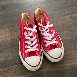 Red converse